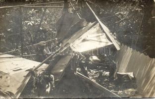 Crashed aircraft