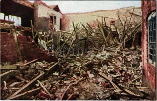 Wirkungen eines Zeppelinangriffes auf England / WWI German military, Effects of a zeppelin attack on England