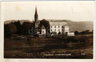 Decín, Bodenbach, Tetschen; Johanneskapelle / church (fl)