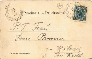 1904 Svaty Kopecek, Heiligenberg (Olomouc, Olmütz); Wallfahrtskirche Mutter Gottes am Heiligenberg b...