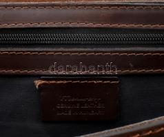 Monarchy tiszta bőr aktatáska, lovas motívummal. 30x41 cm