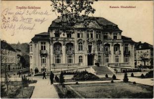 1918 Teplice, Teplitz-Schönau; Kaiserin-Elisabeth-Bad / spa, bath (EK)