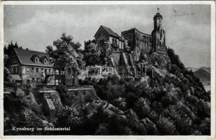 Zagórze Slaskie, Kynau; Kynsburg im Schlesiertal / Grodno Castle (EK)