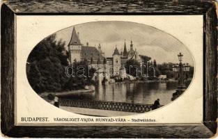 1910 Budapest XIV. Városliget, Vajdahunyad vára (EB)