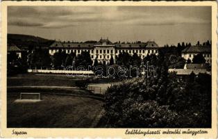 1940 Sopron, Erdőbányászati mérnöki műegyetem, focipálya (EK)