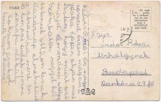 Paks, Római katolikus templom, Postapalota, Kikötő, sétány (Rb)