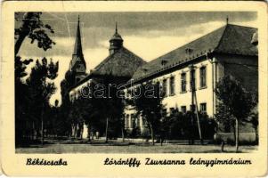 1950 Békéscsaba, Lorántffy Zsuzsanna leánygimnázium (Rb)