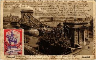 1937 Budapest, Lánchíd (fa)