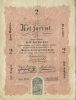 1848. 2Ft "Kossuth-bankó" T:III