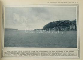 The Illustrated War News 1915 teljes évfolyam négy félbőr kötésbe kötve. Angol képes magazin az I. v...