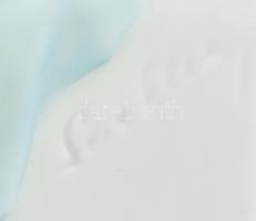 Herendi Tertia fürdőző nő, kézzel festett porcelán, kopásnyomokkal, Lux Elek terv, jelzett, m: 55 cm