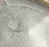 Ezüst (Ag) CYMA másodpercmutatós zsebóra, tisztításra szorul, jár, jelzett, kopott, számlap sérült, ...