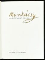 Végvári Lajos: Munkácsy Mihály. Bp., 1983, Képzőművészeti Kiadó. Vászonkötésben, egy helyen szakadt ...
