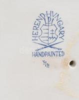 Herendi porcelán ló, kézzel festett, jelzett, ragasztásnyommal. h: 17,5 cm, m: 18 cm