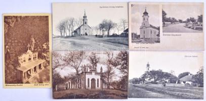 90 db RÉGI magyar város képeslap jó állapotban: sok Monostory, Barasits, Weinstock / 90 pre-1945 Hun...