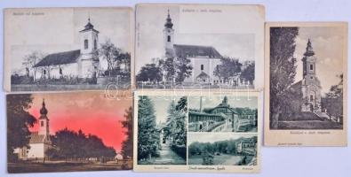 90 db RÉGI magyar város képeslap jó állapotban: sok Monostory, Barasits, Weinstock / 90 pre-1945 Hun...