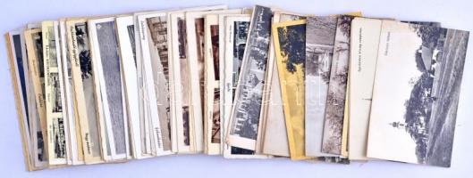 90 db RÉGI magyar város képeslap jó állapotban: sok Monostory, Barasits, Weinstock / 90 pre-1945 Hun...