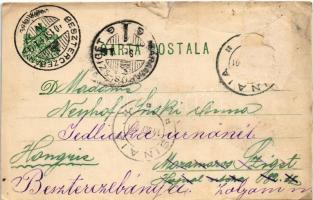 1901 Sinaia, Villa Carola. litho (b)