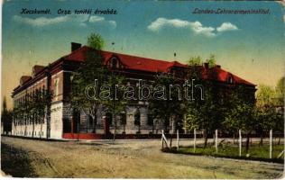1916 Kecskemét, Orsz. tanítói árvaház (EK)
