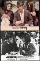 cca 1979 előtt készült magyar filmek egy-egy jelenete, 13 db produkciós filmfotó, 18x24 cm, vagy ehh...