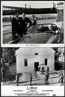 cca 1979 előtt készült magyar filmek egy-egy jelenete, 13 db produkciós filmfotó, 18x24 cm, vagy ehh...