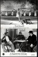 cca 1986 előtt külföldön készült, de Magyarországon is bemutatott filmek egy-egy jelenete, 13 db pro...