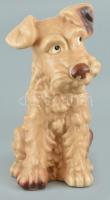 Sylvac angol porcelán kutya, jelzett, kopott, m: 28cm