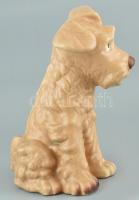 Sylvac angol porcelán kutya, jelzett, kopott, m: 28cm