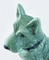 Sylvac angol porcelán kutya, jelzett, kopott, m: 28cm
