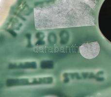 Sylvac angol porcelán kutya, jelzett, kopott, m: 28cm