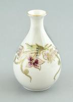 Zsolnay Tavasz mintás váza, kézzel festett porcelán, jelzett, hibátlan, m:11,5cm