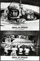 1975 ,,Indul az űrhajó" című szovjet film tizenhárom jelenete, 13 db produkciós filmfotó, 18x24...