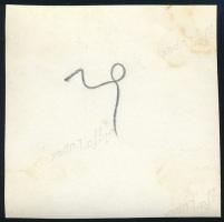 cca 1931 Kinszki Imre (1901-1945) budapesti fotóművész hagyatékából 1 db vintage fotó, jelzés nélkül...