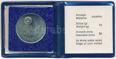 1983. 100Ft alpakka "Széchenyi István" eredeti tokban, tanúsítvánnyal T:BU Adamo EM75