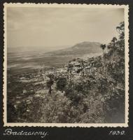 1938-1939 Kirándulások fotóit tartalmazó album, összesen 60 db fotóval, közte több, már-már művészi ...