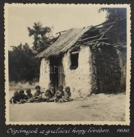1938-1939 Kirándulások fotóit tartalmazó album, összesen 60 db fotóval, közte több, már-már művészi ...