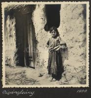 1938-1939 Kirándulások fotóit tartalmazó album, összesen 60 db fotóval, közte több, már-már művészi ...