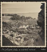 1938-1939 Kirándulások fotóit tartalmazó album, összesen 60 db fotóval, közte több, már-már művészi ...