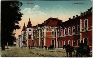 1918 Miskolc, Tisza pályaudvar, vasútállomás. Vasúti levelezőlapárusítás 21. (EK)