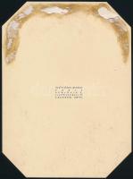 cca 1922 Révész-Bíró budapesti fényképészek műtermében készült vintage fotó, pecséttel jelzett, 22,5...