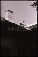 1932 és 1968 között készült felvételek a Velencei-tó partján, 8 db vintage NEGATÍV (24x36 mm) és 4 d...