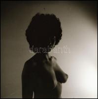 Menesdorfer Lajos (1941-2005) budapesti fotóművész hagyatékából, 5 db vintage NEGATÍV, amelyek az 19...