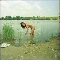 1997 Vízparti huncutságok, Menesdorfer Lajos (1941-2005) budapesti fotóművész hagyatékából, 7 db vin...