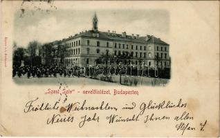 1903 Budapest XIV. Szent Szív nevelőintézet. István út 75. (EK)