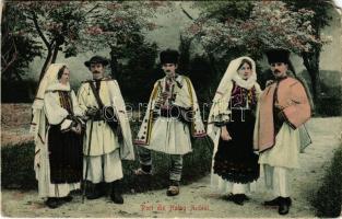 Port din Hateg (Ardeal) / Erdélyi folklór, népviselet Hátszegről / Transylvanian folklore from Hateg (EM)
