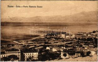 Fiume, Rijeka; Delta e Porto Nazario Sauro