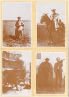 Hortobágy - 12 db MODERN képeslap: régi felvételek a Hortobágyról