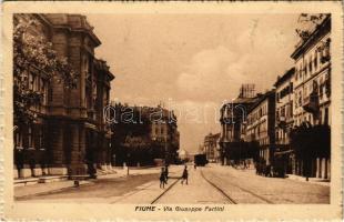 Fiume, Rijeka; Via Giuseppe Fartini / street