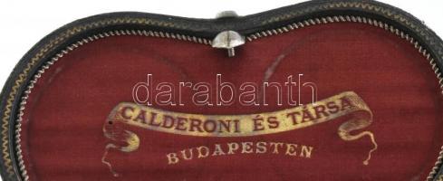 Calderoni színházi látcső, sérült, 11x13cm