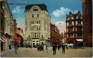1923 Brno, Brünn; Rennergasse / street, Cafe Adria